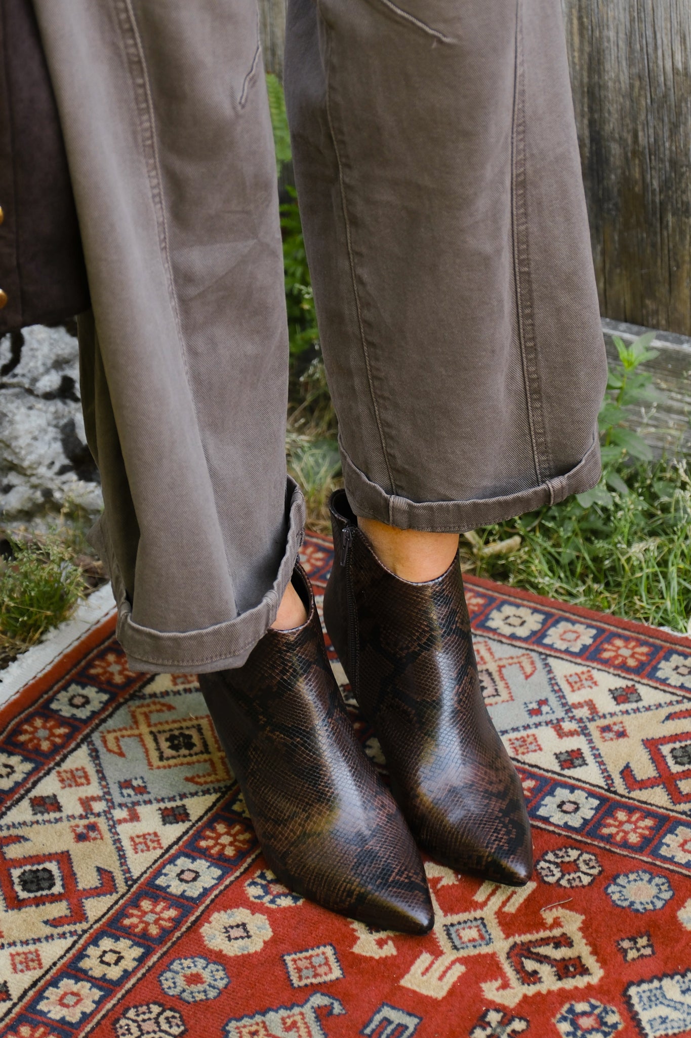Bottines Snake