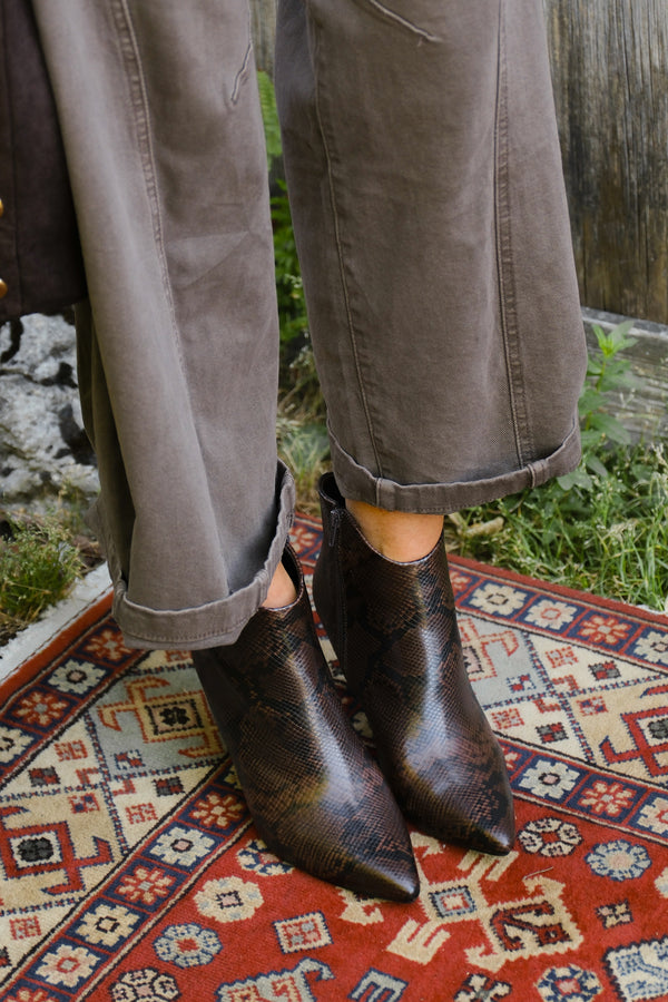 Bottines Snake