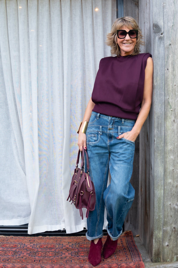 Top Violette